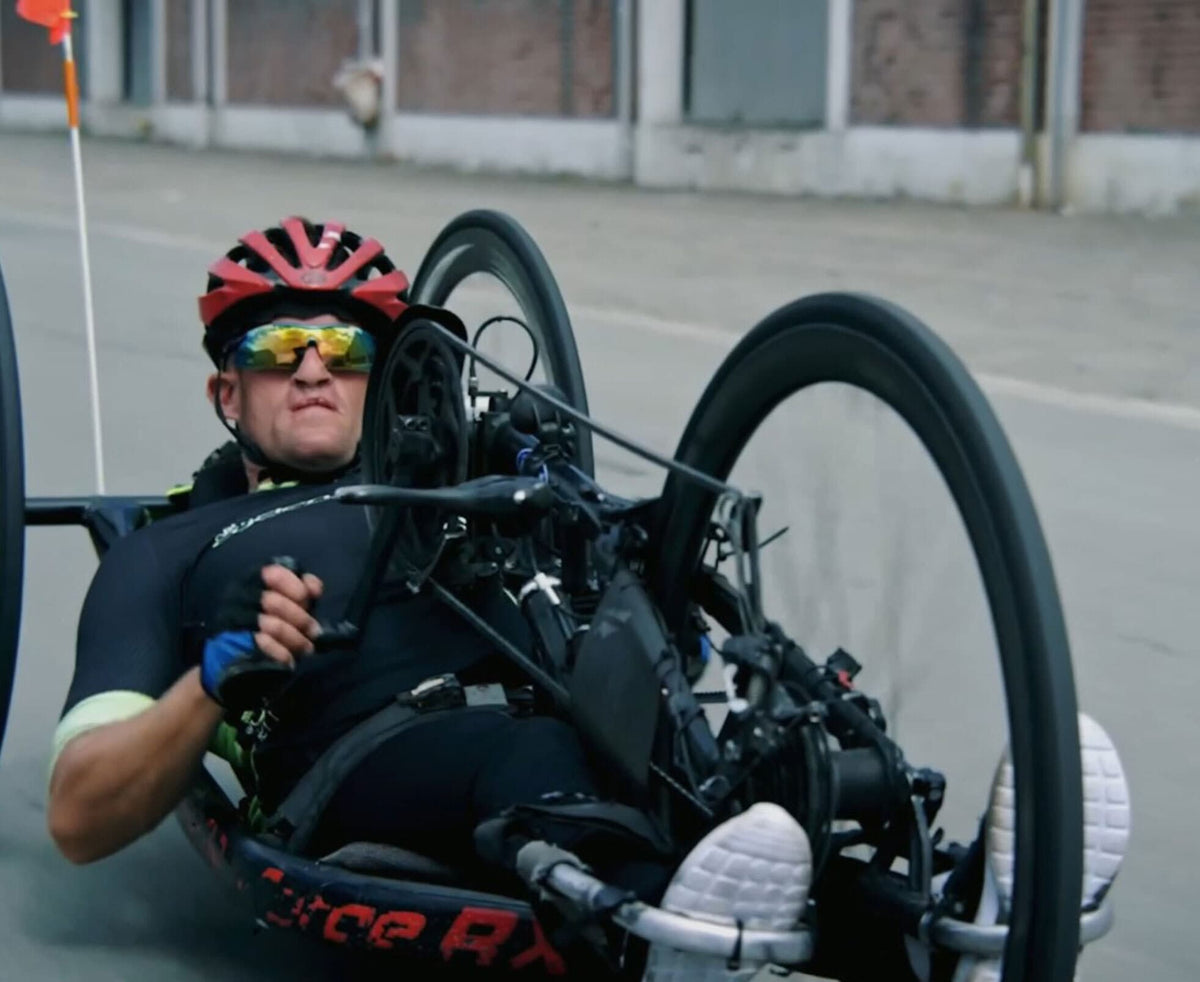 Champion hand-cyclist Jono Nelson is #PoweredByMitoQ