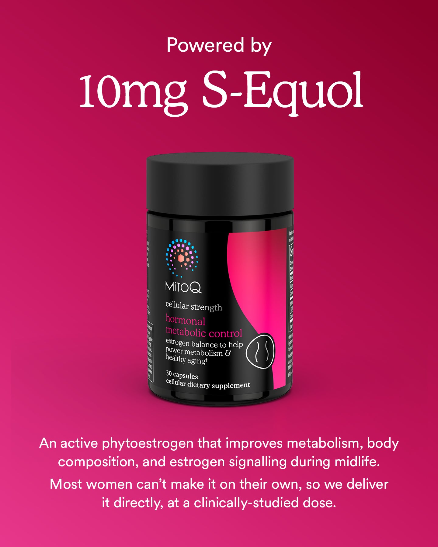 MitoQ hormonal metabolic control