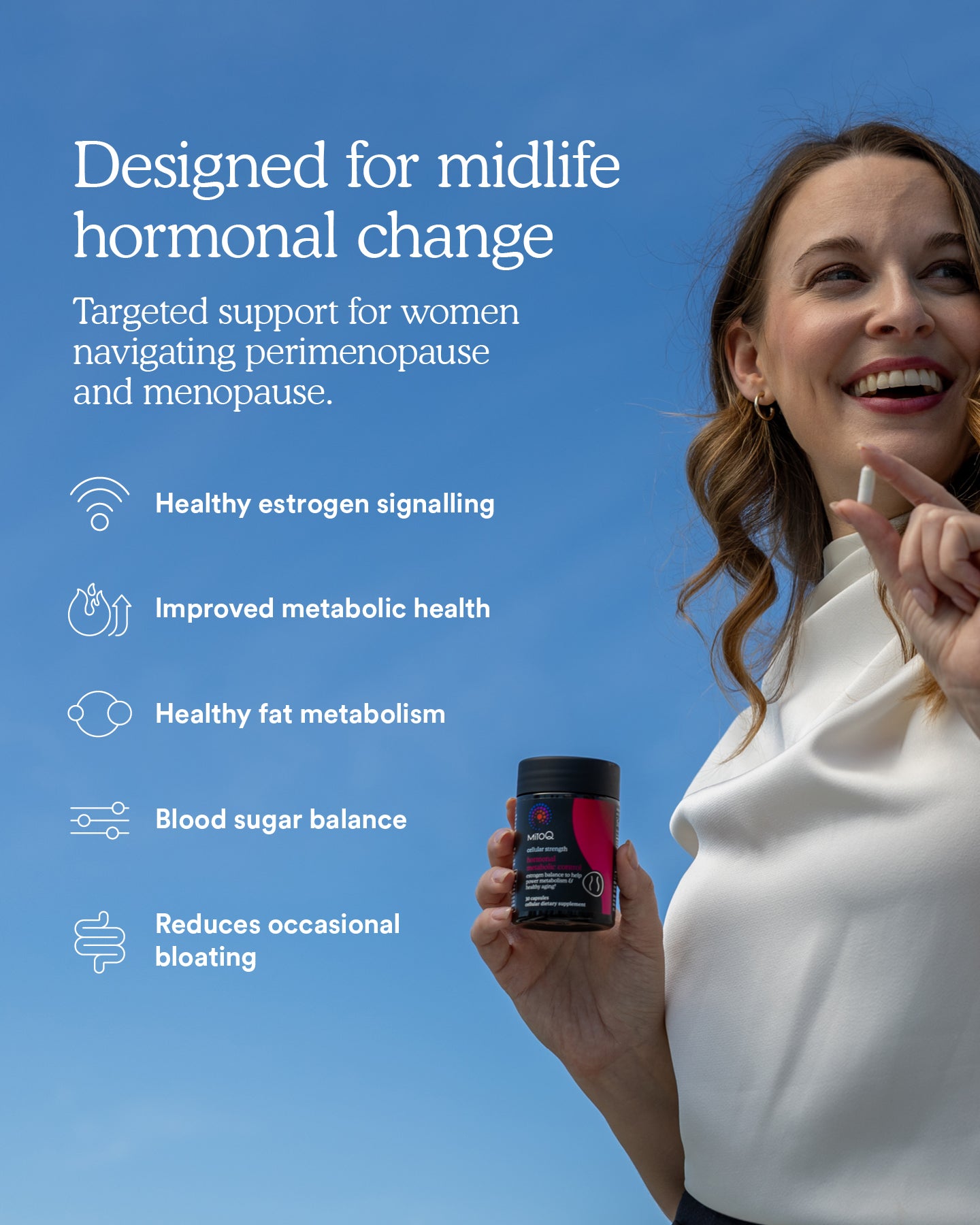 MitoQ hormonal metabolic control