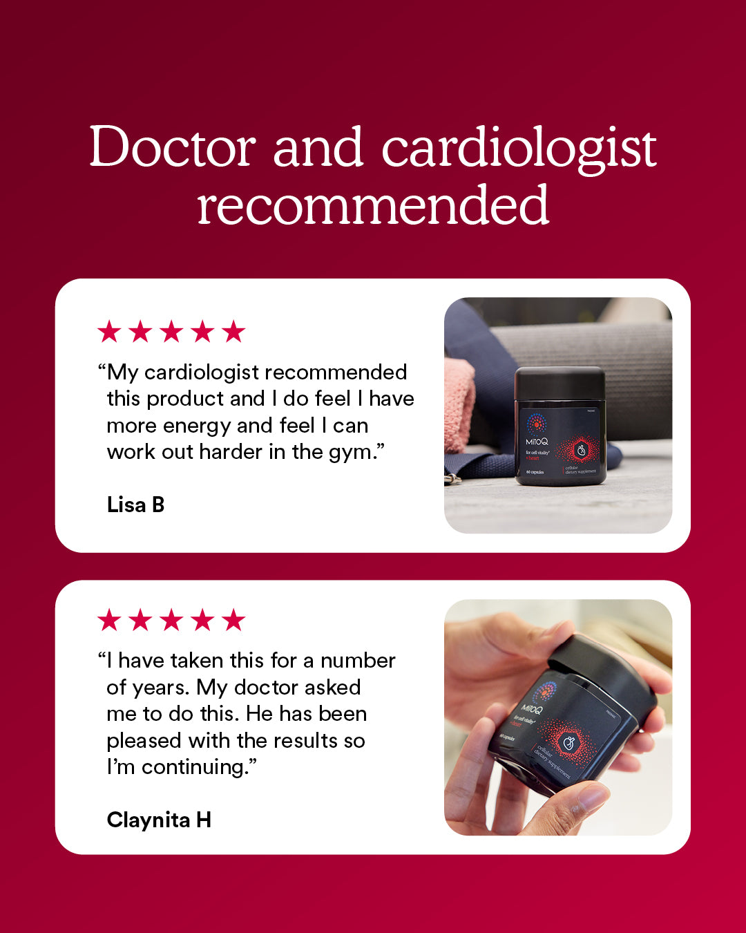 MitoQ +heart